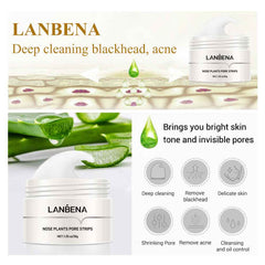 Gentle Blackhead Removal Treatment Mask - Snow Lotus Infused for Clear Skin