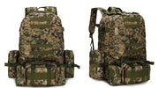 Outdoor Mountaineering Travel Bag 50L Camouflage Backpack