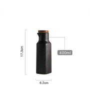 Ceramic Household Oil Bottle Oiler Soy Sauce Bottle