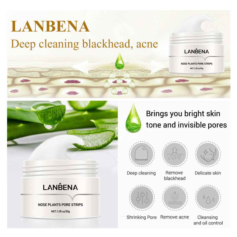 Gentle Blackhead Removal Treatment Mask - Snow Lotus Infused for Clear Skin