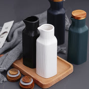 Ceramic Household Oil Bottle Oiler Soy Sauce Bottle