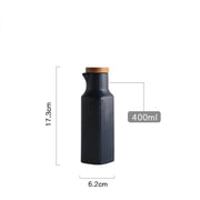 Ceramic Household Oil Bottle Oiler Soy Sauce Bottle