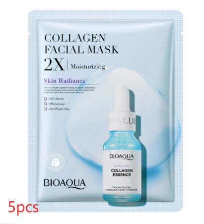 Moisturizing Collagen Face Mask with Hyaluronic Acid