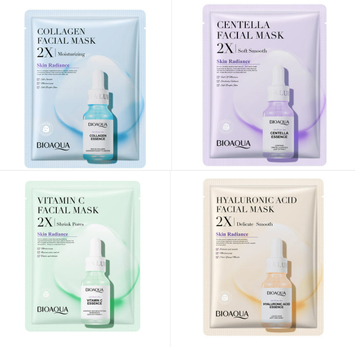 Moisturizing Collagen Face Mask with Hyaluronic Acid