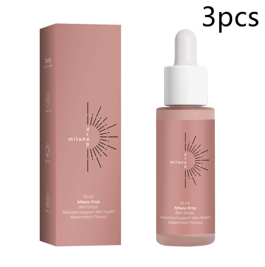 Revolutionary tanning face serum drops for flawless glowing skin