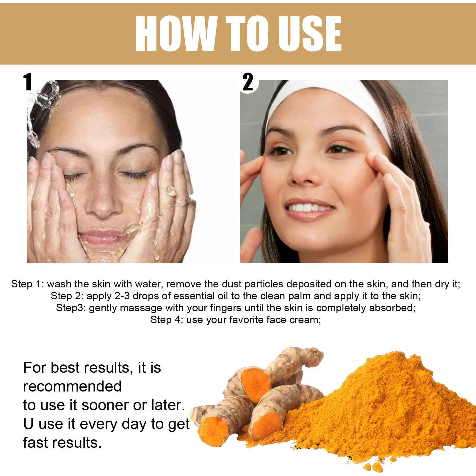 Revitalize Your Skin with EELHOE Turmeric Dark Spot Correction Serum