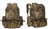 Outdoor Mountaineering Travel Bag 50L Camouflage Backpack
