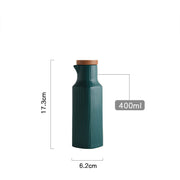 Ceramic Household Oil Bottle Oiler Soy Sauce Bottle
