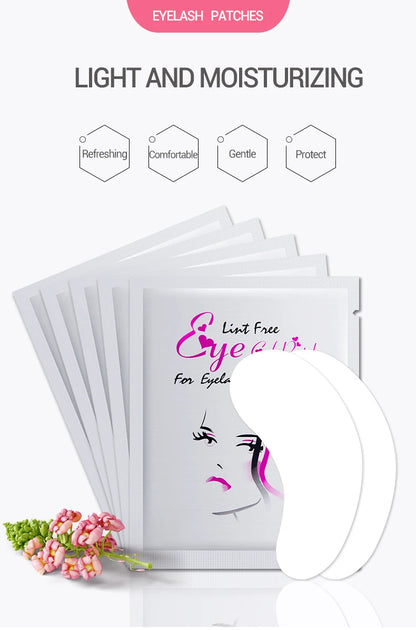 Hydrogel Eye Patch for Eyelash Extensions Under Eye Pads & Grafted Lash Stickers Beauty Tools