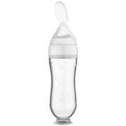 Squeezing Feeding Bottle Silicone Newborn Baby Training Rice Cereal