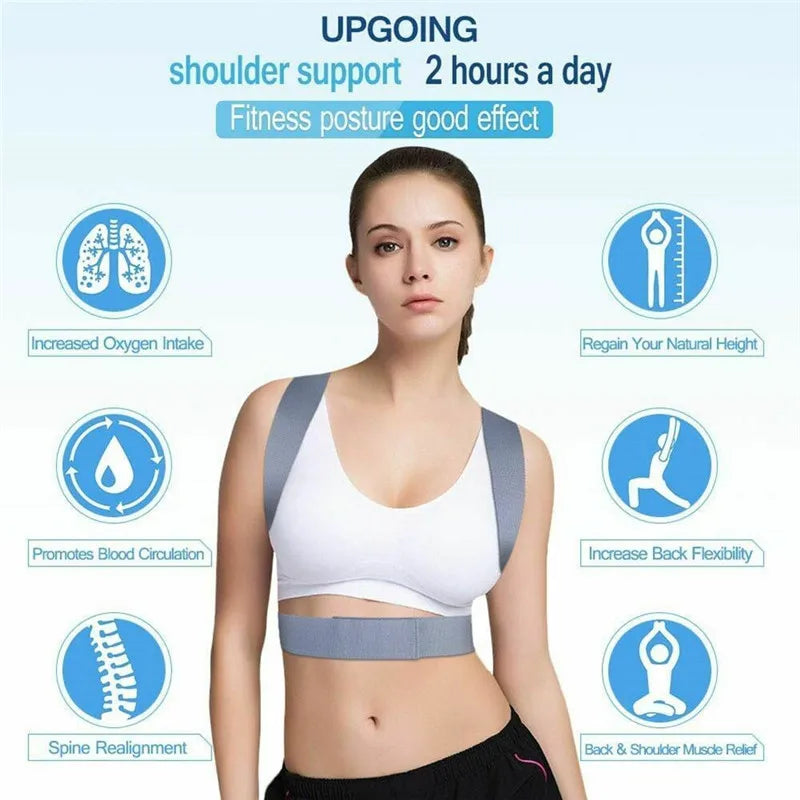 Posture Corrector Brace Shoulder Neck & Back Pain Relief for Men & Women
