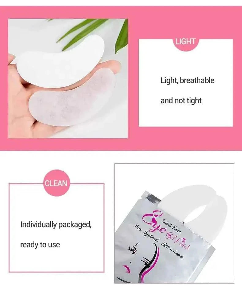 Hydrogel Eye Patch for Lash Extensions