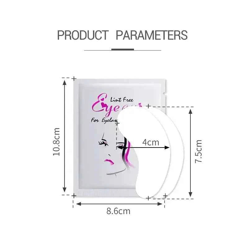 Hydrogel Eye Patch for Lash Extensions