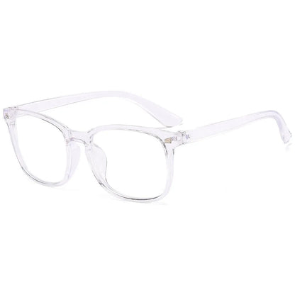Pholex Vintage Eyeglasses – 2 Pack (Black & Clear)