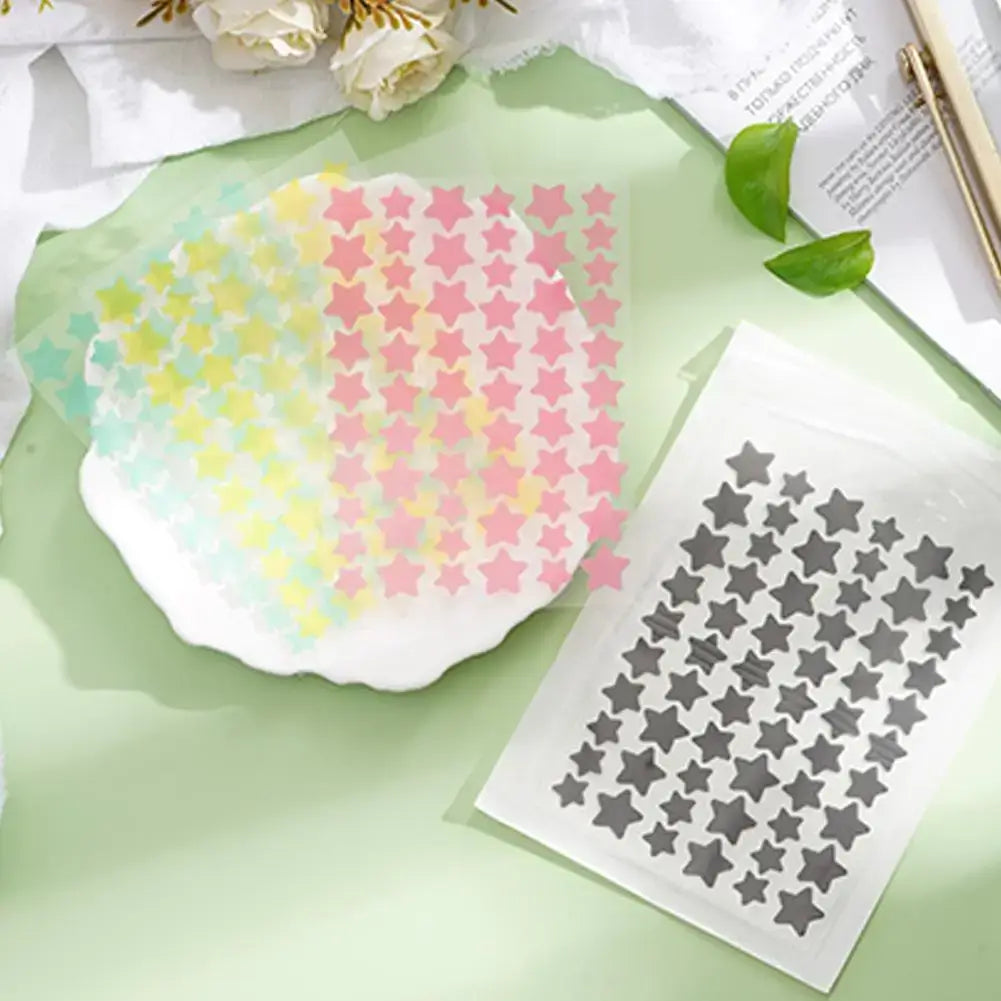 Invisible Acne Pimple Patches Colorful Blemish Stickers for Fast Spot Treatment & Skin Repair