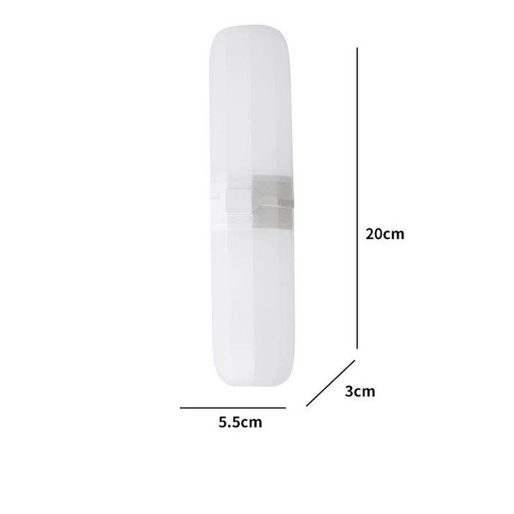 Portable Toothpaste Toothbrush Protect Holder Case Travel Camping Storage Box
