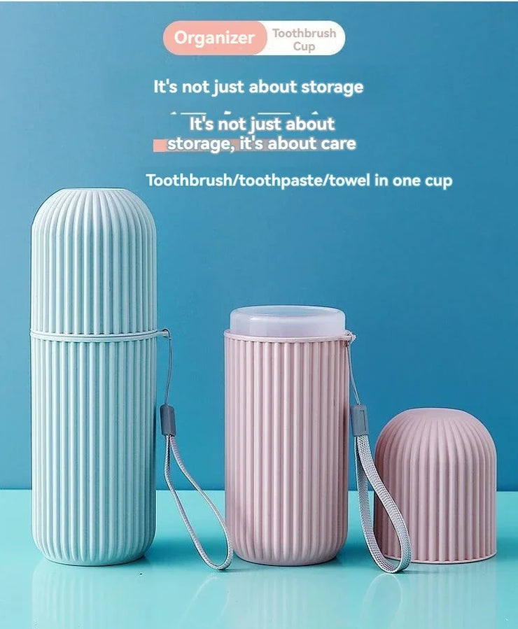 Portable Toothpaste Toothbrush Protect Holder Case Travel Camping Storage Box