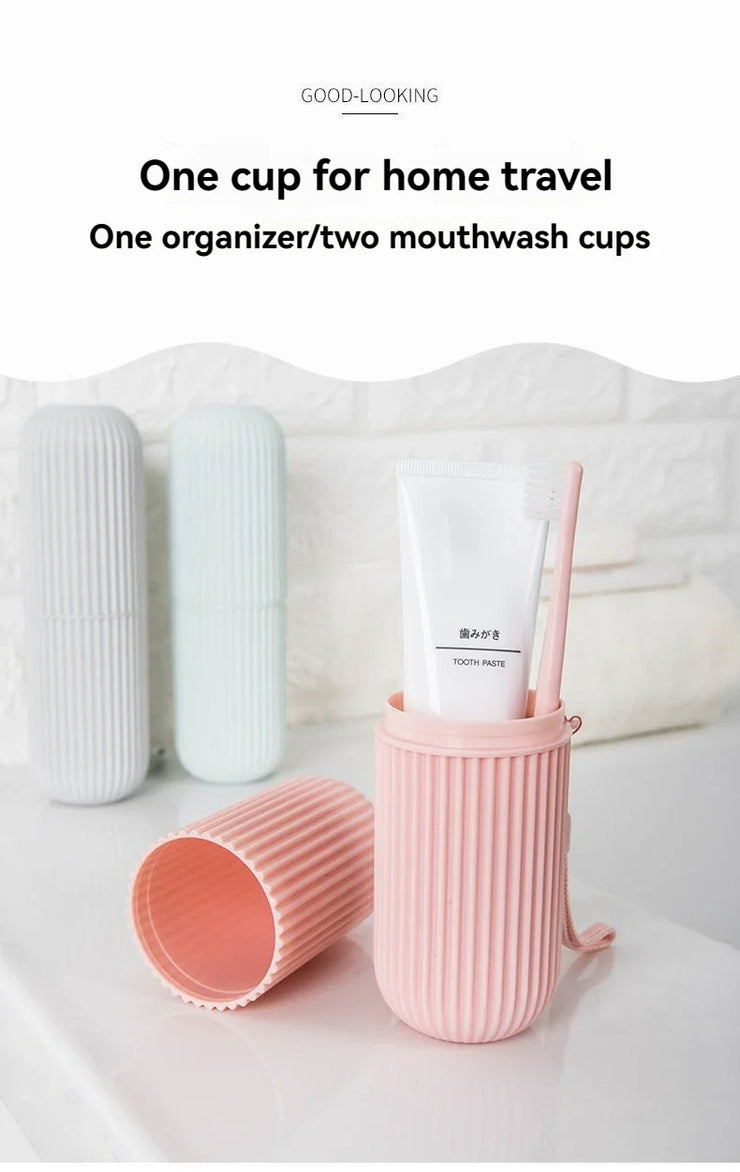 Portable Toothpaste Toothbrush Protect Holder Case Travel Camping Storage Box