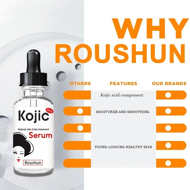 Kojic Acid Essence Hydrating Brightening Facial Liquid Skin Care 30ml