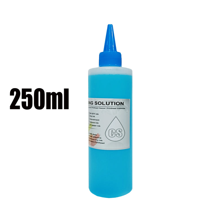 250ML DTF  DTG Cleaning Solution Textile InK Garment Ink