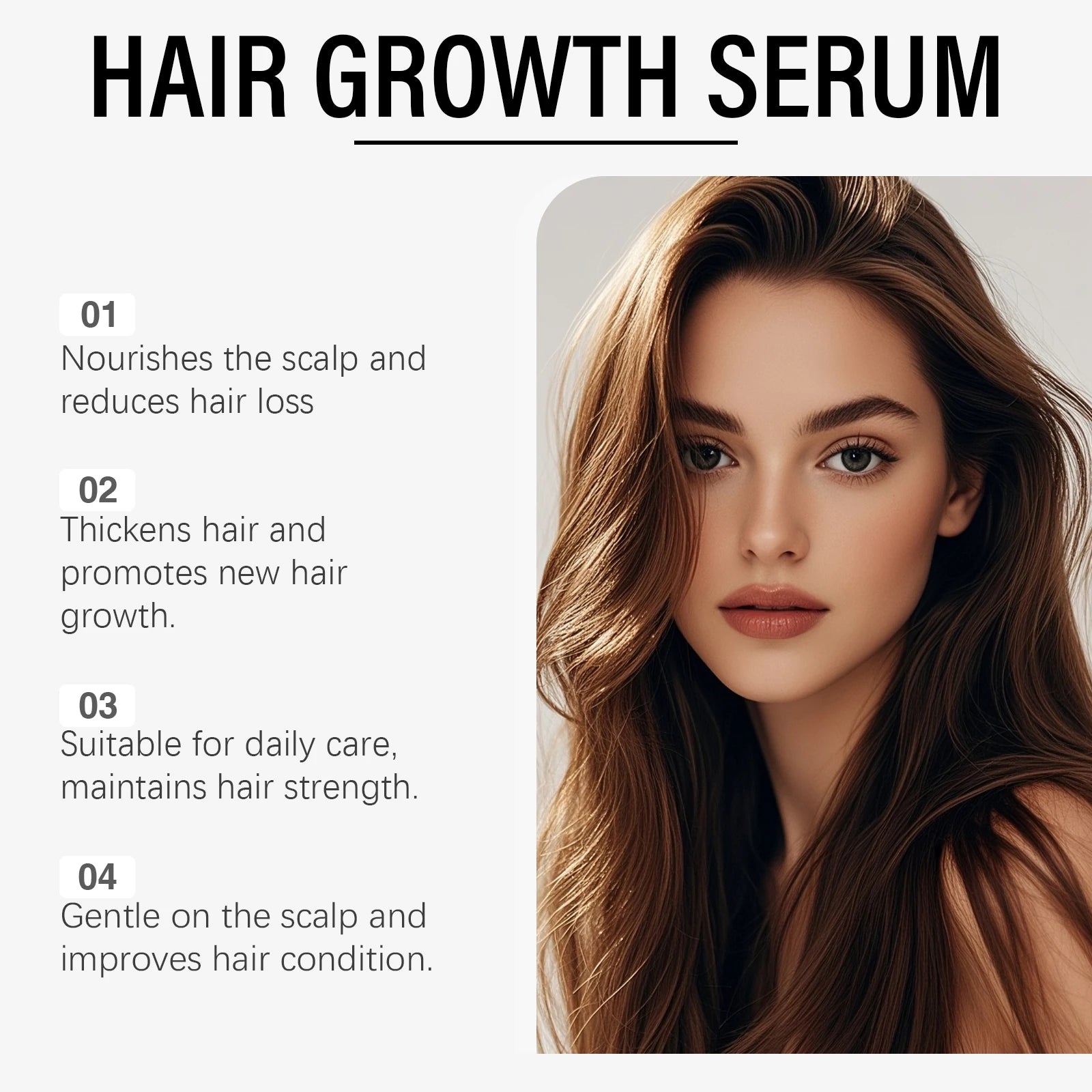 Hair Growth Serum Anti Hair Loss Scalp Repair & Root Strengthening Treatment