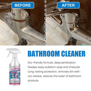 Pholex 2-in-1 Bathroom Stubborn Stains Cleaner Spray – Powerful Stain Remover for Bathtub & Toilet