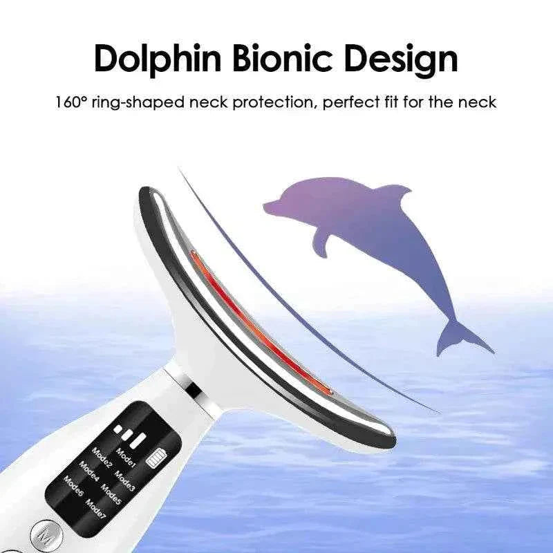 7 Color LED Face and Neck Lifting Device for Radiant Skin