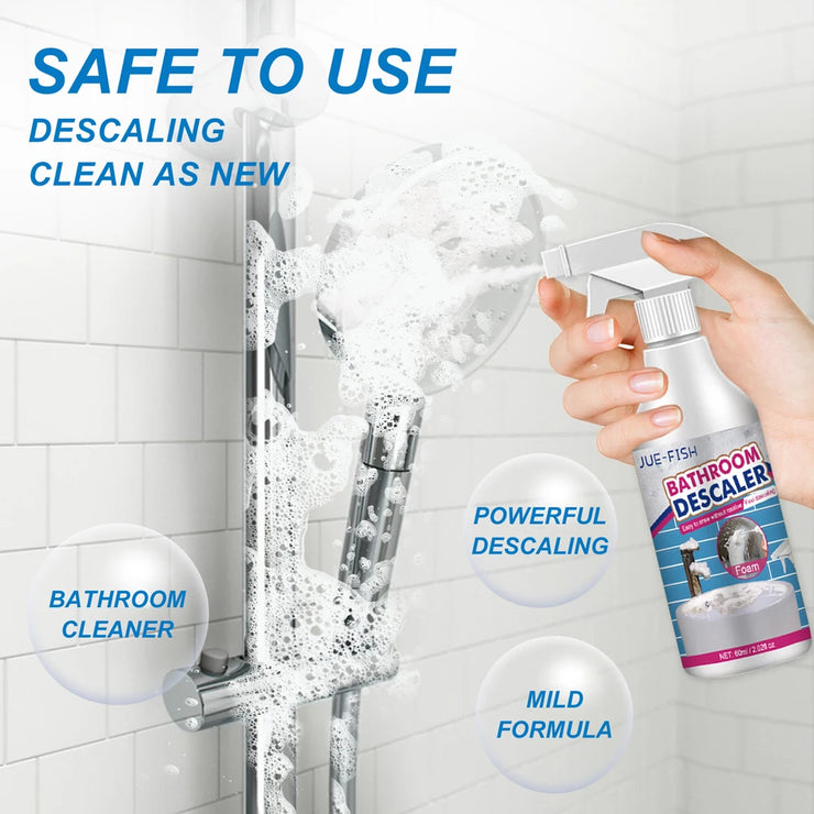 Pholex 2-in-1 Bathroom Stubborn Stains Cleaner Spray – Powerful Stain Remover for Bathtub & Toilet