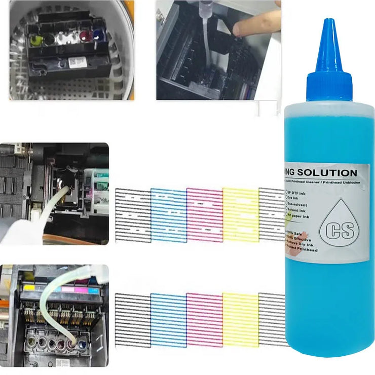 250ML DTF  DTG Cleaning Solution Textile InK Garment Ink