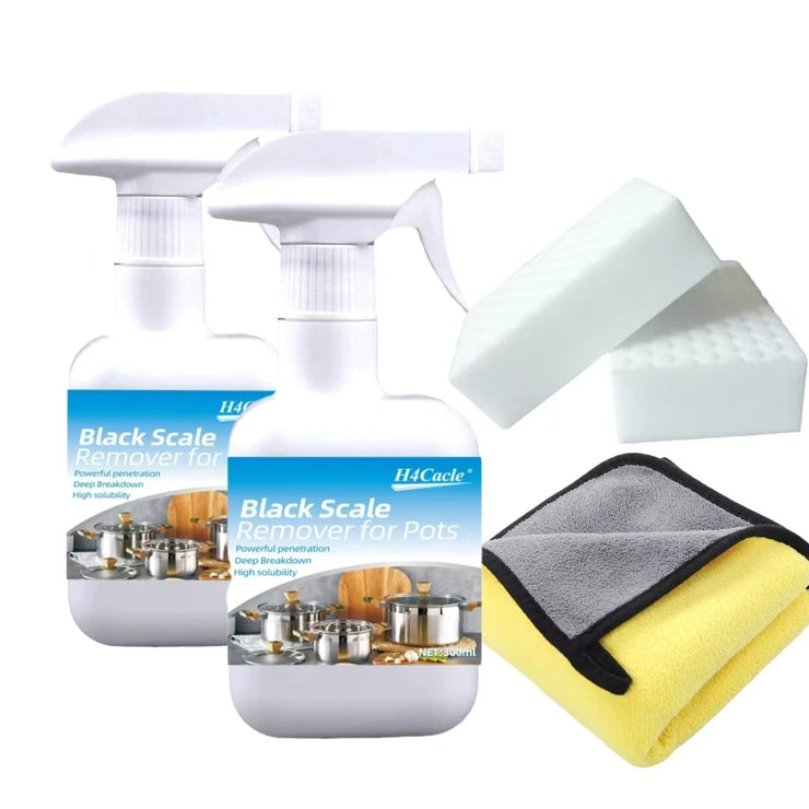 Pan Bottom Cleaning Decontamination Agent Kitchen Blackening Scale Remover