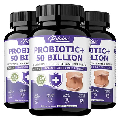 Probiotic 50 Billion CFU Gut Health Bloating Relief & Immunity for Men & Women