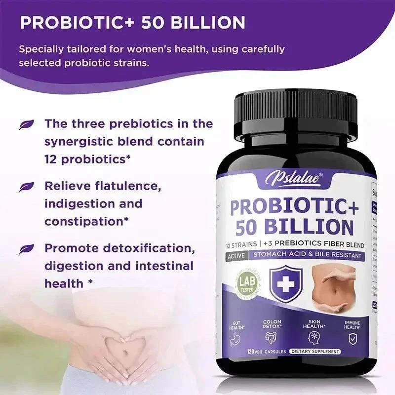 Probiotic Gut Health Supplement 50 Billion CFU