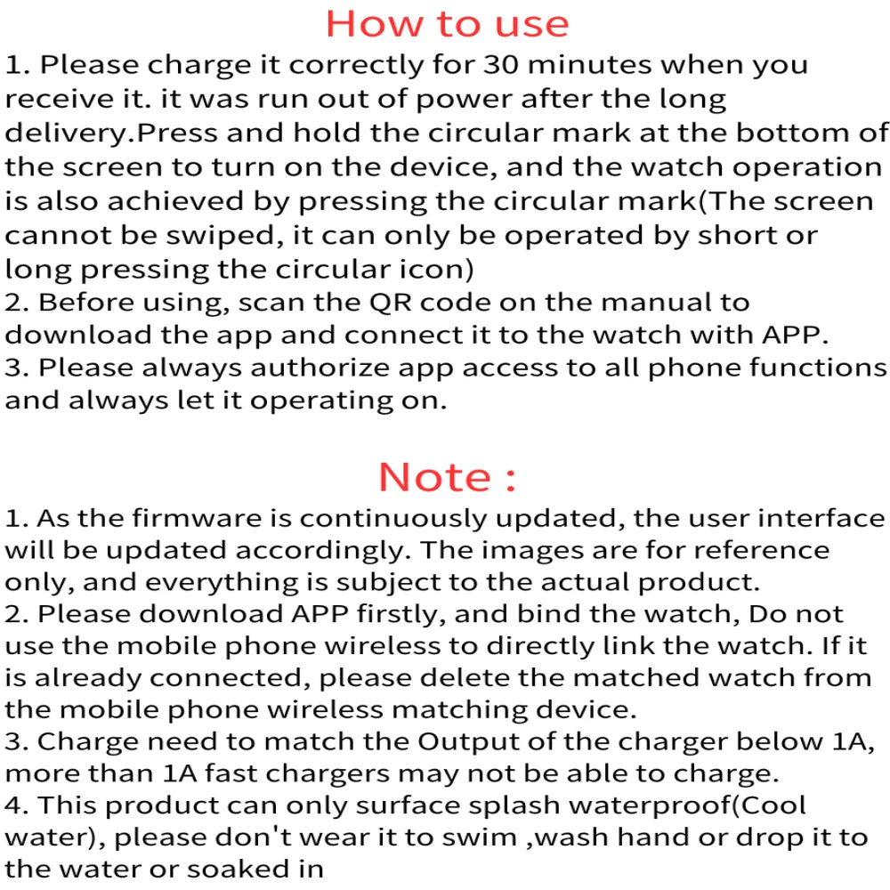 Bluetooth Smart Fitness Watch with Heart Rate Monitor Sleep Tracking & Activity Tracker for Men and Women