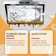 Kitchen Oil Stain Degreaser Pot Pan Stain Remover Grills Ovens Grease Cleaner