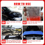 100ml Car Cleaning Foam Liquid Large Capacity High Concentration Super Foam