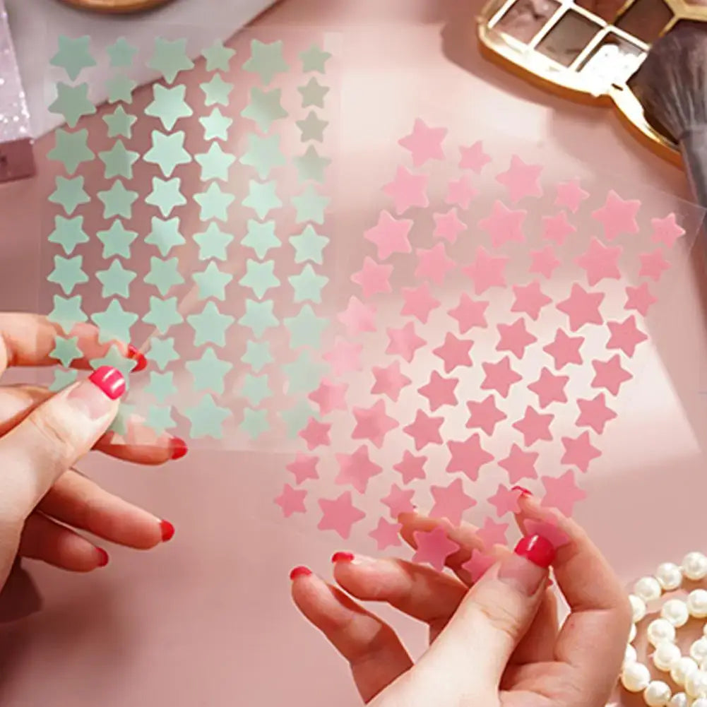 Invisible Acne Pimple Patches Colorful Blemish Stickers for Fast Spot Treatment & Skin Repair