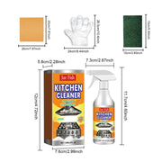 Kitchen Oil Stain Degreaser Pot Pan Stain Remover Grills Ovens Grease Cleaner