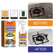 Kitchen Oil Stain Degreaser Pot Pan Stain Remover Grills Ovens Grease Cleaner