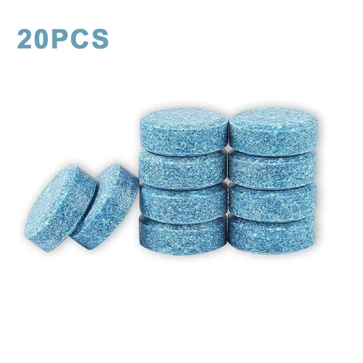 Car Windshield Washer Fluid Concentrated Tablets Solid Effervescent Wiper