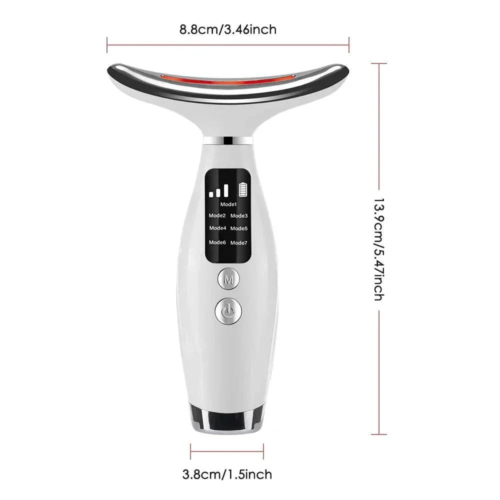 7 Color LED Face and Neck Lifting Device for Radiant Skin