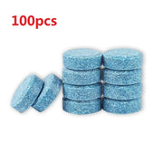 Car Windshield Washer Fluid Concentrated Tablets Solid Effervescent Wiper
