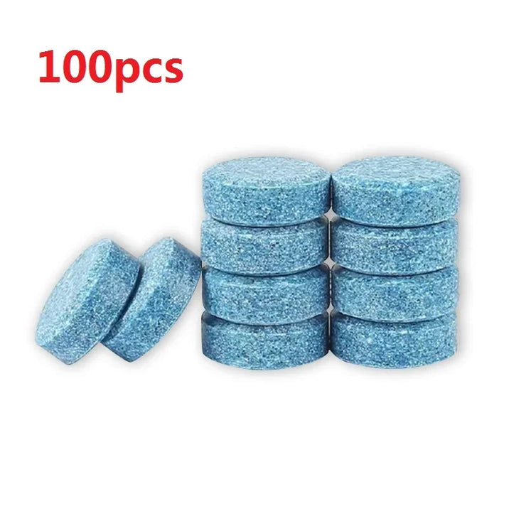 Car Windshield Washer Fluid Concentrated Tablets Solid Effervescent Wiper