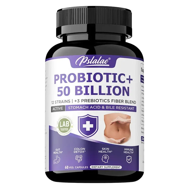 Probiotic 50 Billion CFU Gut Health Bloating Relief & Immunity for Men & Women