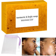 Turmeric Kojic Acid Glow Soap Dark Spot Acne Removal Even Skin Tone