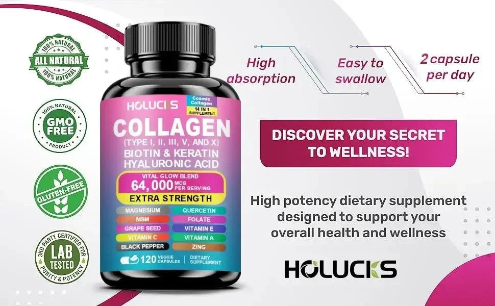 Collagen Supplement for Skin and Hair: Beauty Revolution