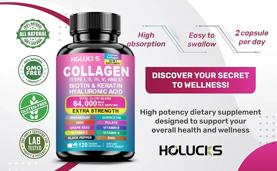 Collagen Supplement Skin Hair & Joint Support Formula