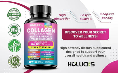 Collagen Supplement Skin Hair & Joint Support Formula