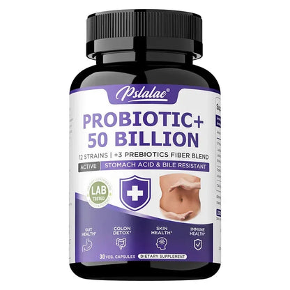 Probiotic 50 Billion CFU Gut Health Bloating Relief & Immunity for Men & Women