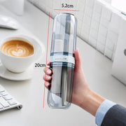 Portable Toothpaste Toothbrush Protect Holder Case Travel Camping Storage Box