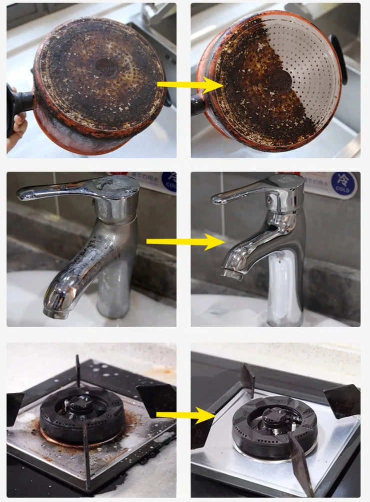 Pan Bottom Cleaning Decontamination Agent Kitchen Blackening Scale Remover